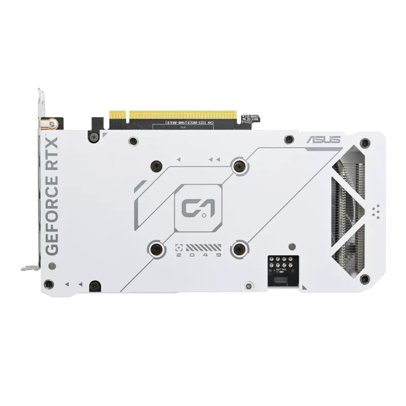 ASUS Dual GeForce RTX™ 4060 Ti White OC Edition 8GB GDDR6- Graphics Card ASUS Dual GeForce RTX™ 4060 Ti White OC Edition 8GB GDDR6- Graphics Card